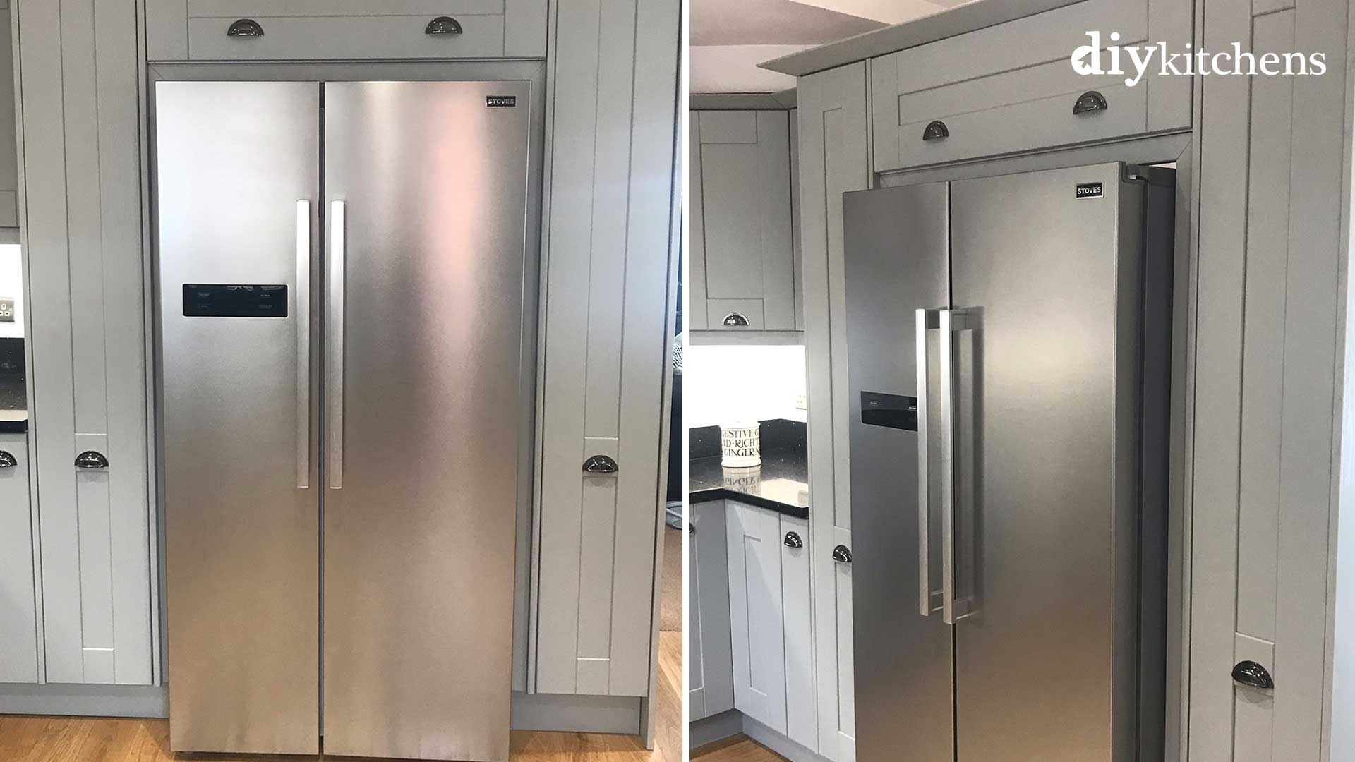 Putting a fridge freezer deals in a cupboard