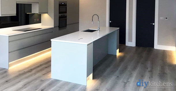 fit led light kitchen plinth